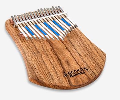 Plate kalimba 17 - tone thumb harp Finger piano Portable piano instrument Sweet camphor wood thumb harp