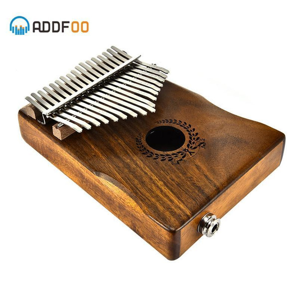 Pop2019 Wholesale Kalimba 17 Keys Thumb Builts-in EVA High-Performance Protective Box Tuning Hammer Kalimba Thumb Gift Creative gifts