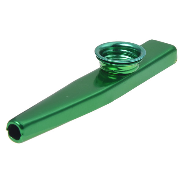 2 PCS of (Aluminum Alloy Kazoo con Membrane Green)