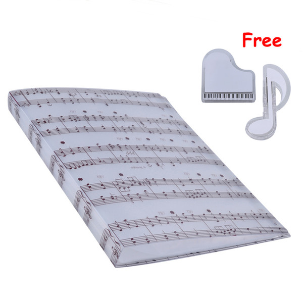 Music Sheet Holder Paper Documents Storage Folder Holder Plastic A4 Size 40 Pockets