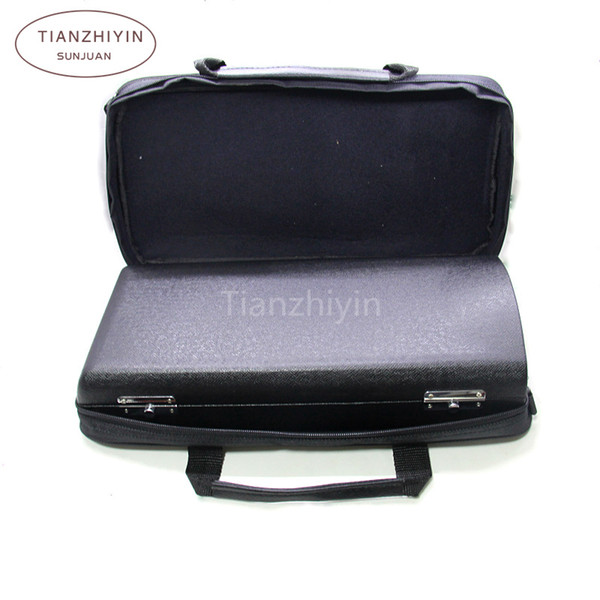 New clarinet case, real wood material leather box and clarinet portable package