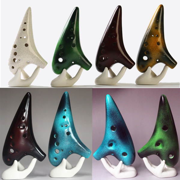 12 Hole Alto C Flute Ocarina Ceramic Ocarina Legend of Zelda Music Ocarina Flute