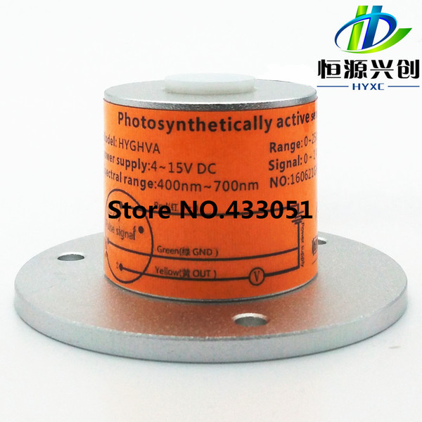 Output voltage signal Photosynthetic active radiation sensor Photosynthetic quantum table effectively