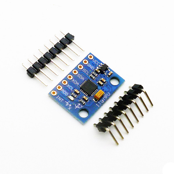 GY-521 MPU-6050 MPU6050 Module 3 Axis analog gyro sensors+ 3 Axis Accelerometer Module Free shipping Wholesale