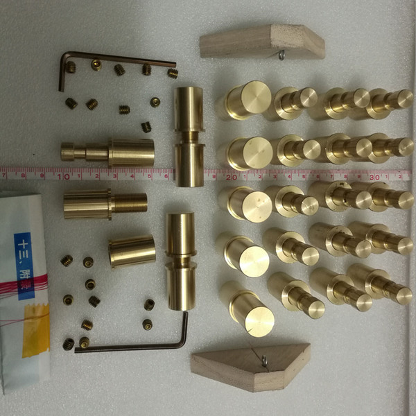 Meditation Pyramid Kit,,Suitable for 3/4 inch copper tubes, With 8 docking screws, Can make a pyramid with a base of more than 10 ft,