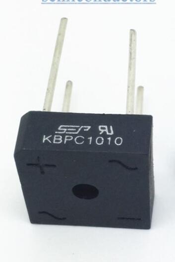 Wholesale-50pcs NEW SEP Bridge rectifier KBPC1010 10A 1000V real free shipping Diode Bridge Professional supply Hot Worldwide