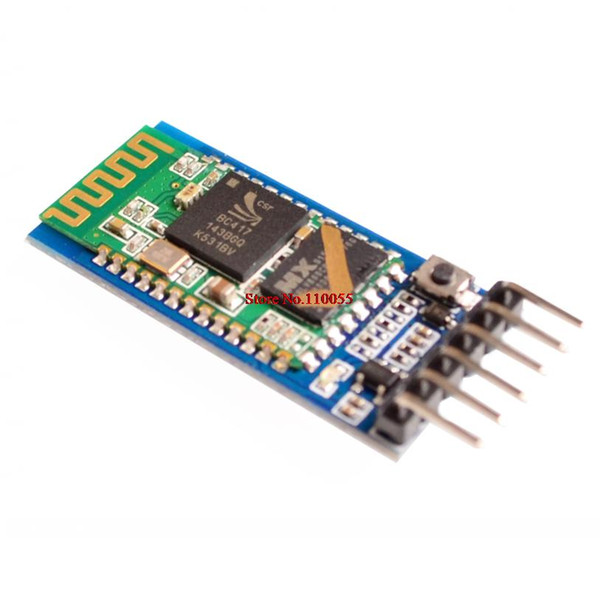 Wholesale-HC05 HC-05 master-slave 6pin JY-MCU anti-reverse, integrated Bluetooth serial pass-through module, wireless serial