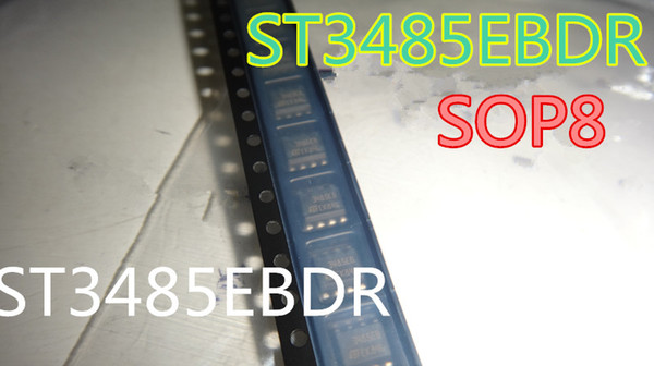 100pcs/lot New Integrated Circuits ST3485EBDR SOP8 line transceiver in stock free shipping