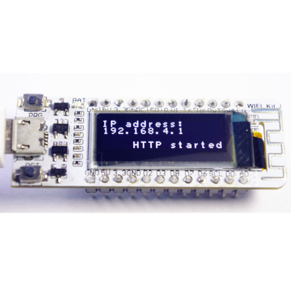 ESP8266 IOT Internet Things Development Board for arduino 0.96 Inch Blue OLED Display WIFI Kit 8 Module 32M Flash IIC NodeMCU