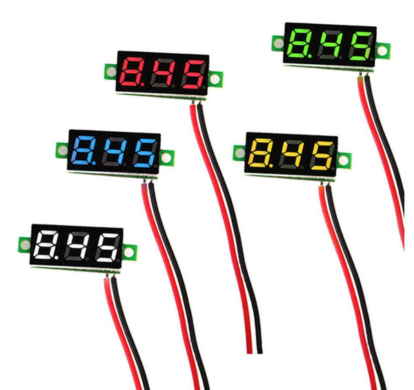 0.28 Inch 2.5V-30V Mini Digital Volt Meter Voltage Tester Voltmeter