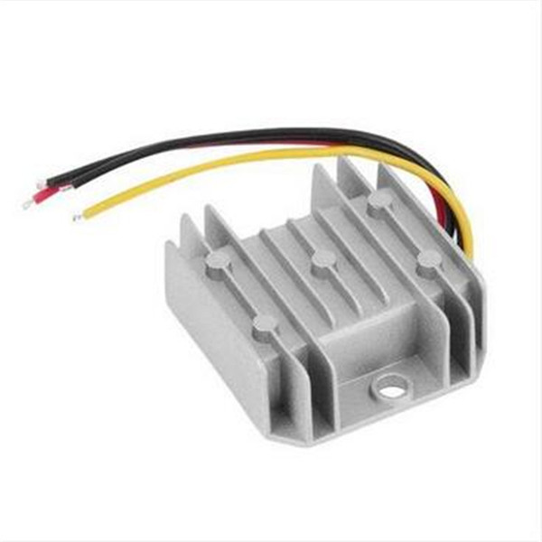 Free shipping Wholesales !!! Waterproof DC/DC Voltage Converter Regulator 24V Step Down to 12V 5A Adaptor