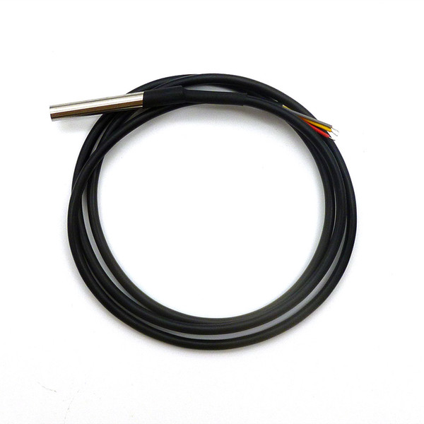Free Shipping 2pcs MK00241 Stainless steel waterproof package type DS18b20 temperature probe temperature sensor 18B20