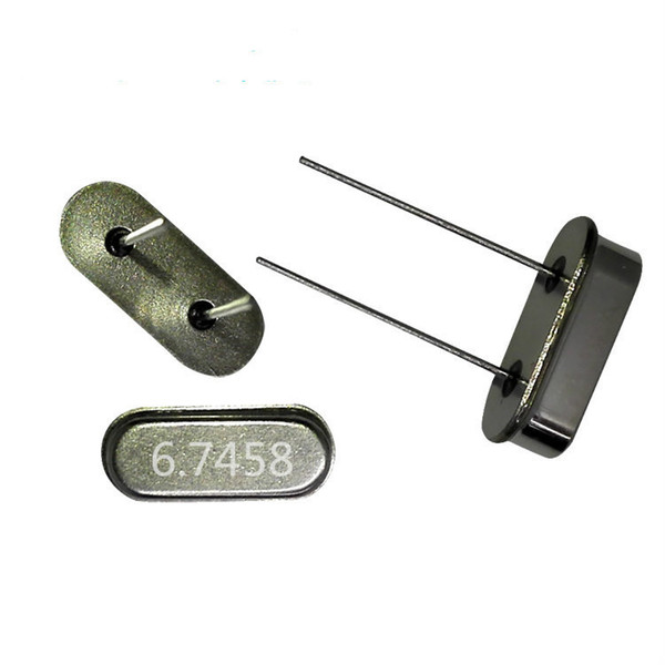 Supply remote control switch, radio frequency 6.7458MHz crystal oscillator plug-in, 49S 6.7458M crystal oscillator