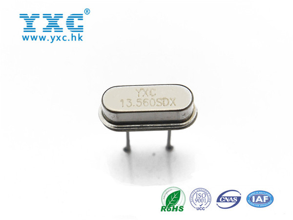 Wholesale-13.560mhz 49S 20PF 20PPM DIP Quartz Crystal Resonator HC-49S hc-49us 13.560MHZ 13.560 mhz Crystal