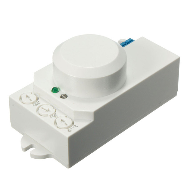Brand New Hight Quality 85x38x40mm AC 220V-240V 5.8GHz Microwave Radar Sensor Body Motion HF Detector Light Switch Indoor