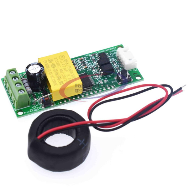 AC Digital Multifunction Meter Watt Power Volt Amp TTL Current Test Module PZEM-004T With Coil 0-100A 80-260V AC For Arduino