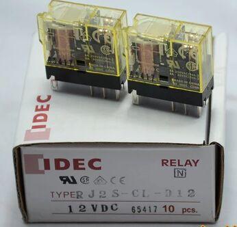 Original Japanese IDEC DC relay RJ2S-CL-D12 DC12V 12V 8Pin 2 opens and 2 shuts