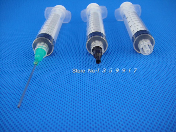 10ml Syringes with 18Ga 1.5'' Blunt Tip Needle - Great for Glue Applicator, Oil Dispensing