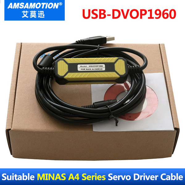 Amsamotiom Updated Version USB-DVOP1960 Suitable Panasonic A4 Series Servo Driver Debugging Cable Download Line USB Computer cable