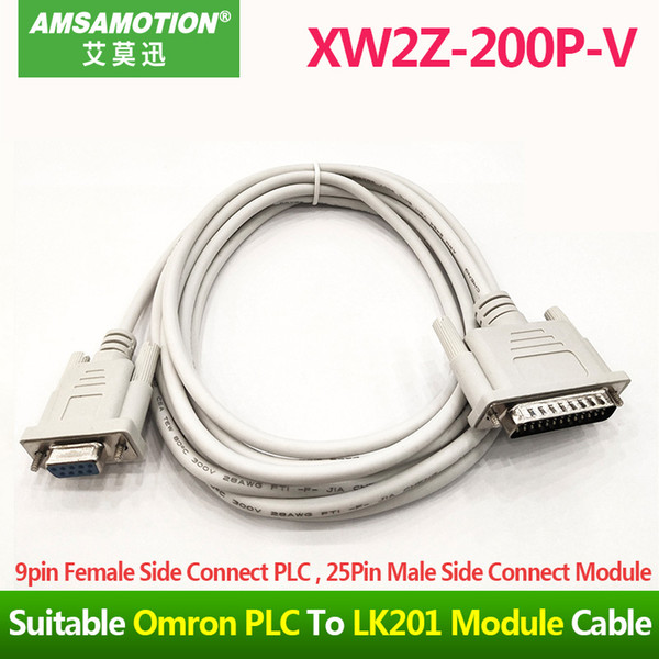 XW2Z-200P-V Suitable Omron PLC C200H C60P C100H CVM1 Connect LK201 Module Programming Cable