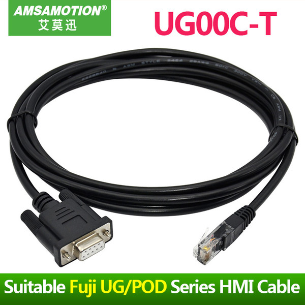 UG00C-T Suitable FUJI UG DOP Series HMI Touch Panel Programming Cable UG00CT 9pin RS485 WIN7/XP