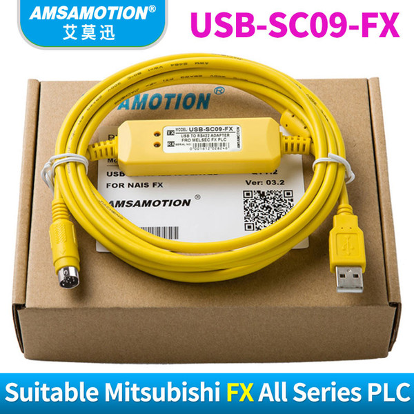 USB-SC09-FX PLC Programming Cable Suitable For Mitsubishi FX Series PLC