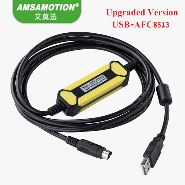 Amsamotion USB-AFC8513 Isoltaed Cable Suitable Panasonic FP0/FP2/FP-X/FP-M series PLC programming Cable Download Line