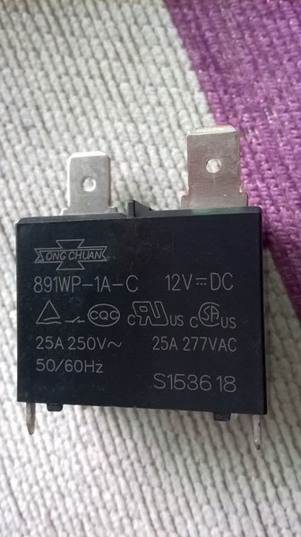 Relay for household appliances SONG Chuan 891WP-1A-C-12VDC