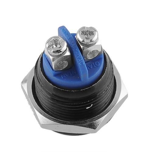 16mm Momentary Push Button Switch Flat 1NO Screw Terminals High Quality Free shipping, dandys