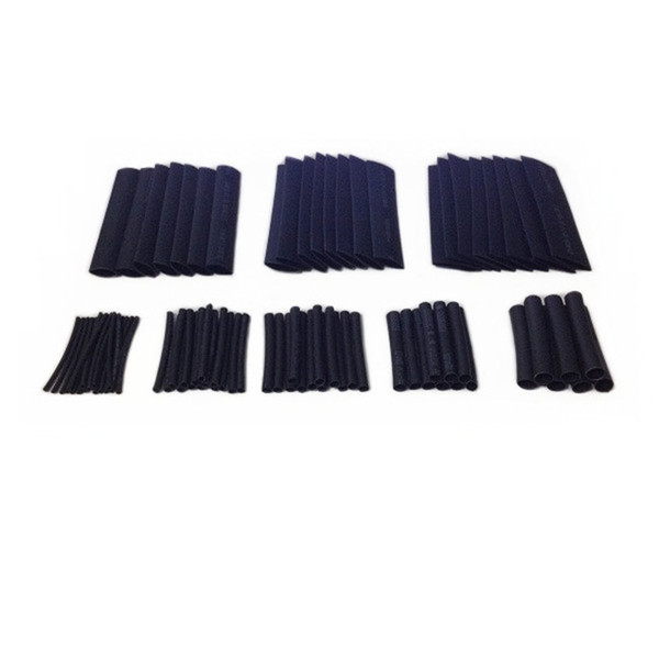 150pcs 8 Sizes 1.0-13.0mm Assortment Heat Shrinkable Tube Shrink Tubing Sleeving Wrap Wire Cable Kit