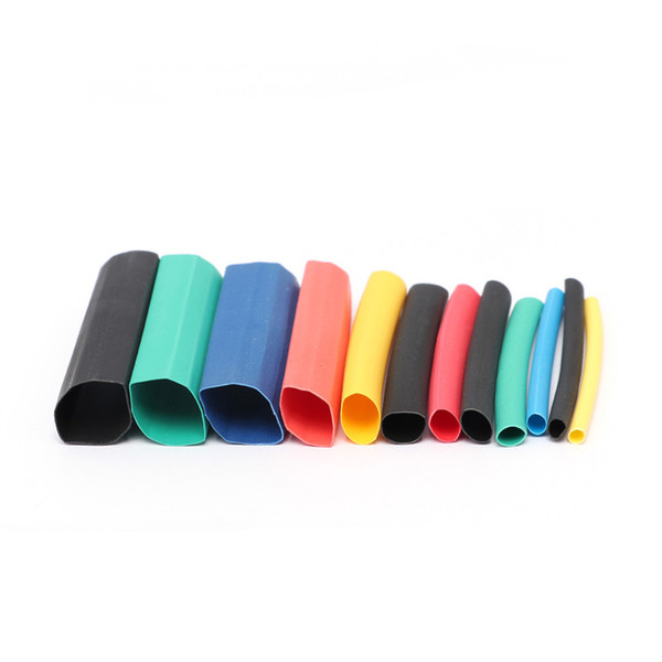 530pcs Heat Shrink Tubing Insulation Shrinkable Tubes Assortment Electronic Polyolefin Wire Cable Sleeve Kit Heat Shrink Tubes