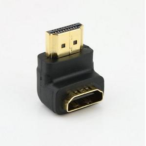 HOT SELL Gold Plated HDMI Male to HDMI Female Adapter/Converter 90 degree