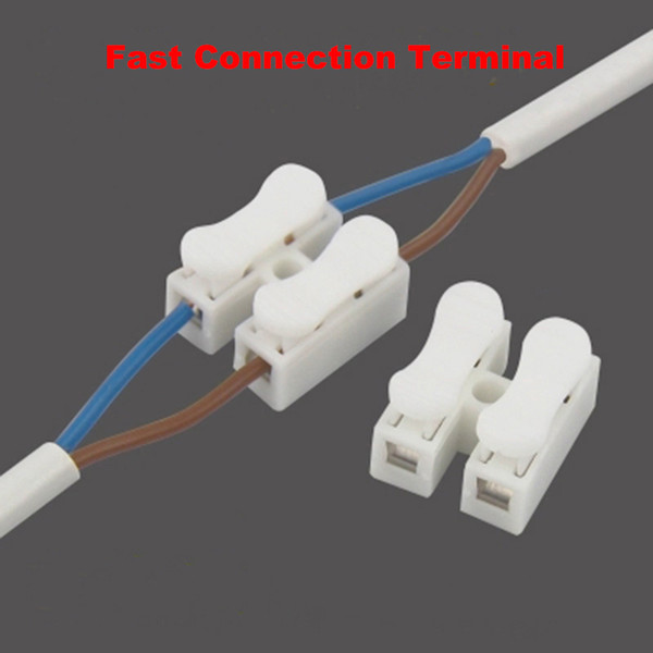 2P 3P Quick Cable Terminal Block Fast Wire Connector No Soldering For Cable Size 0.5-2.5MM2