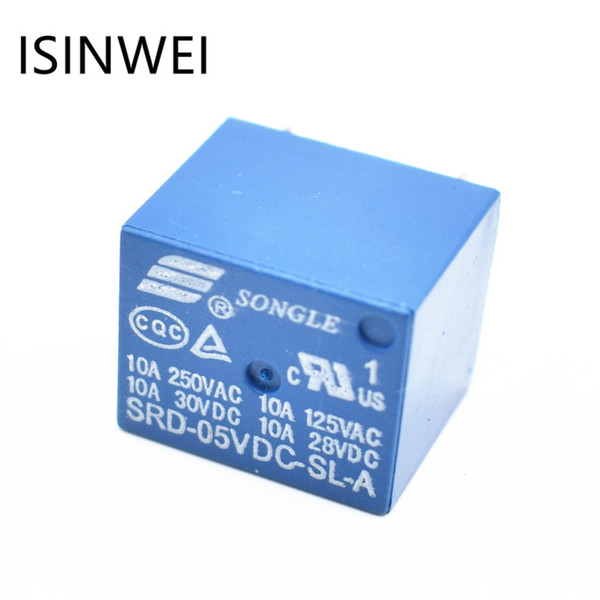 Relays SRD-05VDC-SL-A 5V 10A 250VAC 4PIN T73 Wholesale Price