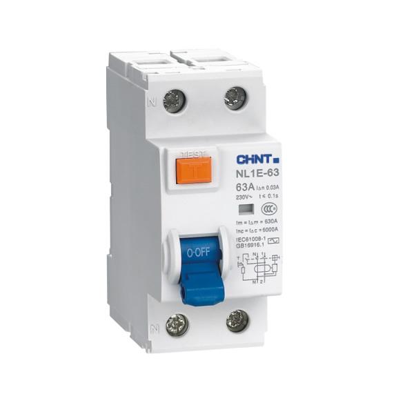 Residual Circuit Breaker CHINT/CHNT NL1-63 series -- Modular DIN Rail Products RCCB---