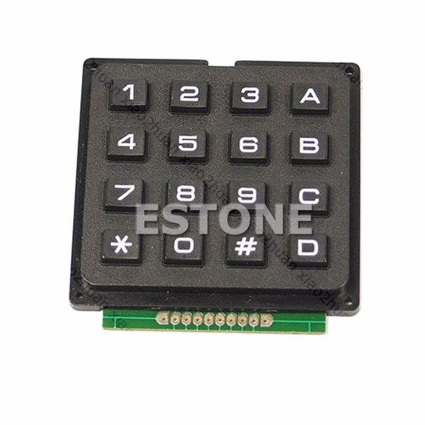 Free Shipping New 16 4x4 Matrix Keyboard Keypad Use Key AVR PIC Stamp Sml order<$18no track