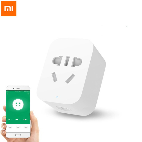 Original Xiaomi Mi Smart WiFi Socket Plug ZigBee Version Remote Control Accept EU US AU Plug Adaptor Using by Xiaomi Home APP