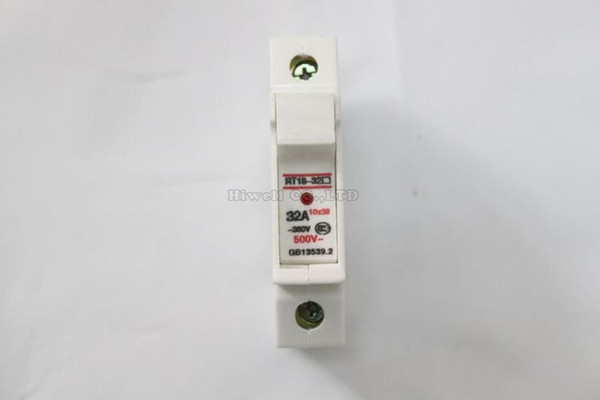 Fuse Base.RT18-32,1P.2,4,6,8,10,16,20,32,40,50,63A,Supporting Fuse.Best price.