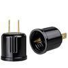 Outlet to E26 Lamp Socket Ploarized Socket Adapter Converts