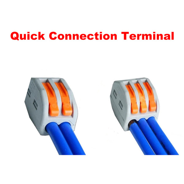 New-style Cage Clamp Quick Connection Terminal PCT-212/213 Non-welding Non-screw Easy To Use For Home And Industry