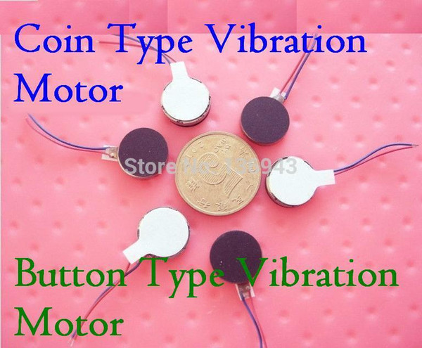 100pcs/lot 10*2.7 MM Ultra Micro Button Type Vibration Motor 3-4.5V/0.05-0.07A Electric motor Free shipping