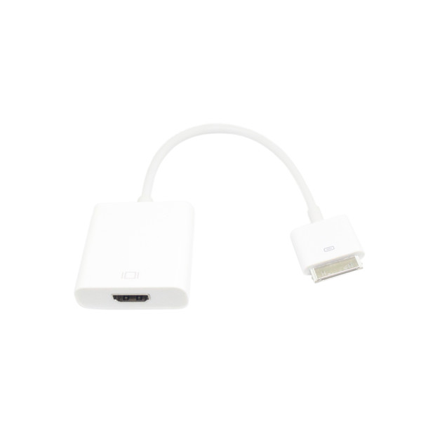 External Extension Of Adaptation HDMI Female to 30P Dock Male Cable for iPhone 4 4S iPad 2 3