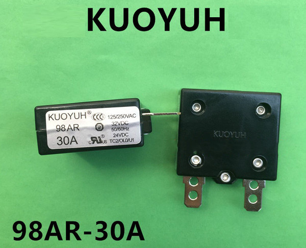 Taiwan KUOYUH 98AR-30A Overcurrent Protector Overload Switch Automatic Reset