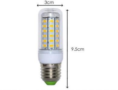 High quality ultra bright Led bulb E27 110V SMD 5730 chip 360 beam angle led corn light lamp lighting 36led