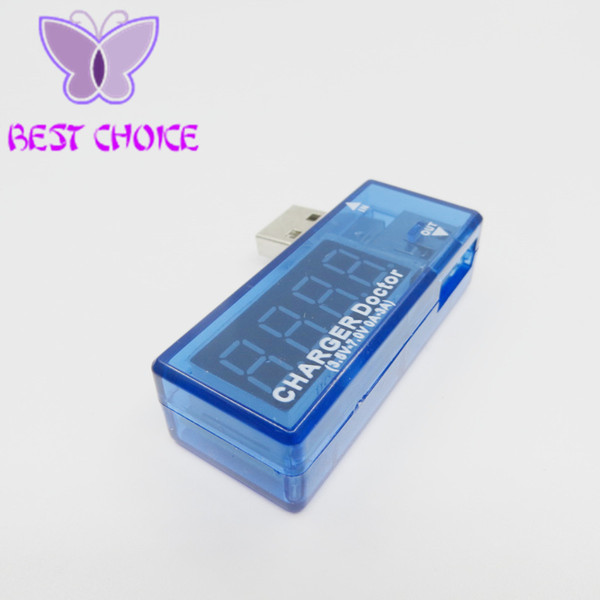 Digital Usb Mobile Power Charging Current Voltage Tester Meter Mini Usb Charger Doctor Voltmeter Ammeter Led Display