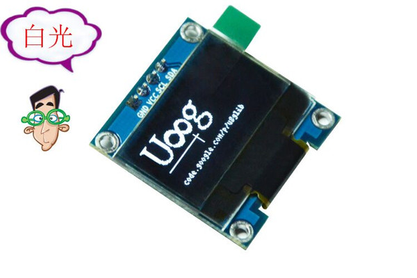Wholesale-10PCS Yellow, blue double color and white 128X64 0.96 inch OLED LCD LED Display Module For Arduino 0.96