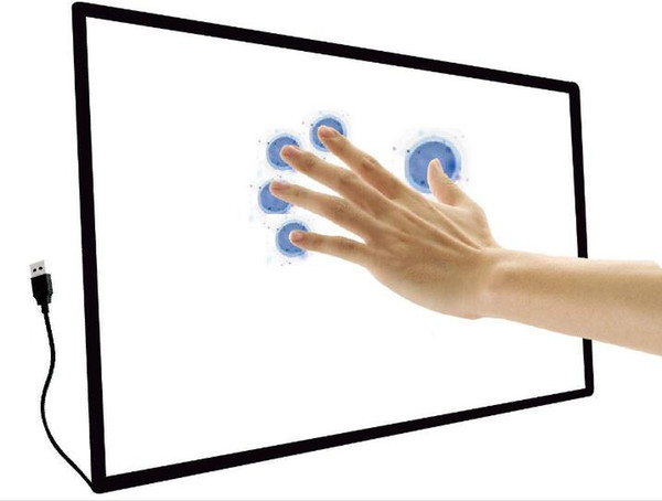 10points32inch Infrared IR Touch Screen frame, tube packing.no glass.infrared touch frame.ir touch overlay.