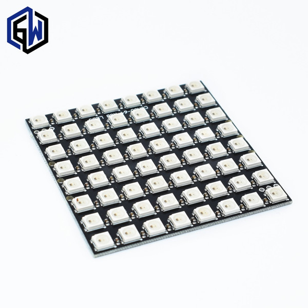10pcs WS2812 LED 5050 RGB 8x8 64 LED Matrix