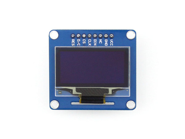 Wholesale-High quanlity mini hdmi screen SH1106 1.3 inch OLED module OLED display module 12864 blue straight pin