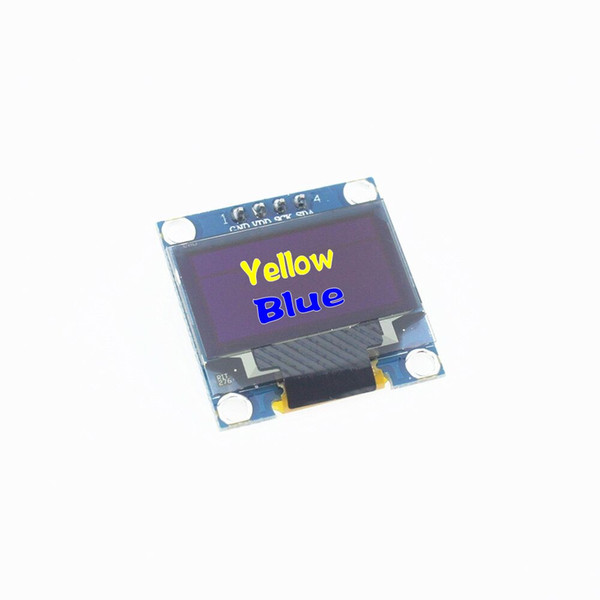 Wholesale-Free Shipping 0.96 inch 128X64 OLED Display Module For arduino 0.96 IIC SPI Communicate yellow blue